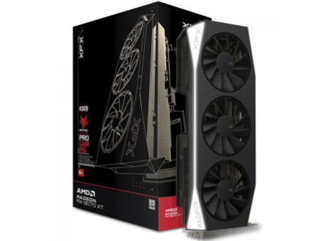 Placa de Vídeo XFX Mercury AMD Radeon RX 9070 XT Gaming Edition, 16GB, GDDR6, FSR, Ray Tracing, RX-97TMERCB9