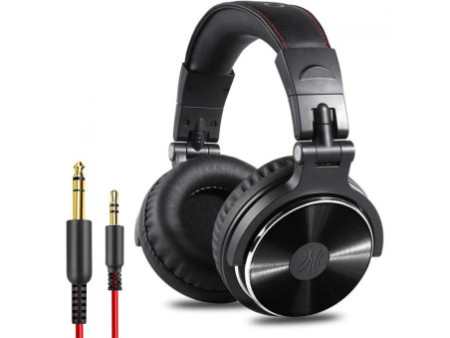Headphone Profissional OneOdio Studio DJ PRO 10, Drivers De 50mm, 3.5mm/6.3mm, Preto