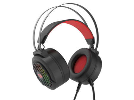 Headset Gamer Redragon Carmen, RGB, Drivers de 50mm, Multiplataformas, Black, H261