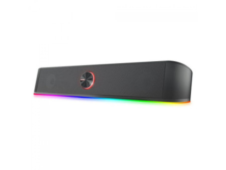 Soundbar Gamer Redragon, Adiemus GS560, RGB, Stereo 2.0, USB, 3.5mm, 2x3W, GS560