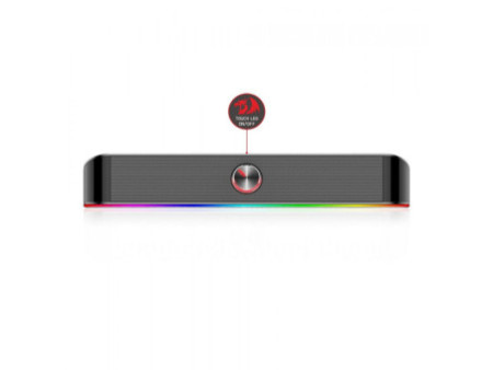 Soundbar Gamer Redragon, Adiemus GS560, RGB, Stereo 2.0, USB, 3.5mm, 2x3W, GS560