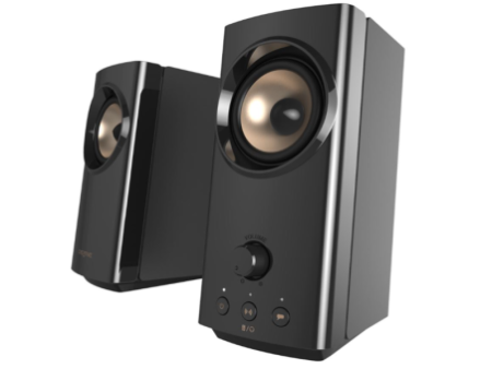 Caixa De Som Creative T60 Hi-Fi 2.0, USB-C, Bluetooth 5.0, 51MF1705AA001