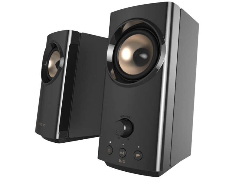Caixa De Som Creative T60 Hi-Fi 2.0, USB-C, Bluetooth 5.0, 51MF1705AA001