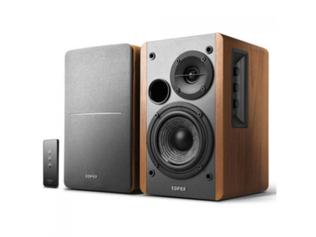 Caixa de Som Edifier R1280T, 42W RMS, 3.5mm, Madeira
