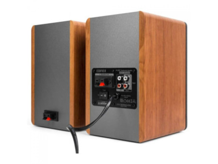 Caixa de Som Edifier R1280T, 42W RMS, 3.5mm, Madeira