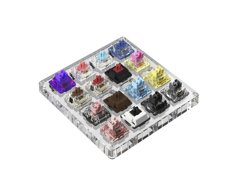 Switches Para Teste Akko x MonsGeek, 16 Teclas