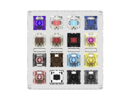 Switches Para Teste Akko x MonsGeek, 16 Teclas