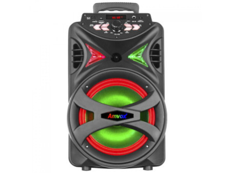 Caixa de Som Amplificada Amvox ACA 255 Hit, Bluetooth, 255W, Múltiplas Conexões, Preto, ACA255