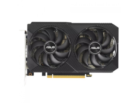 Placa de Vídeo ASUS Dual AMD Radeon RX 6500 XT V2 OC, 4GB, GDDR6, FSR, Ray Tracing, DUAL-RX6500XT-O4G-V2