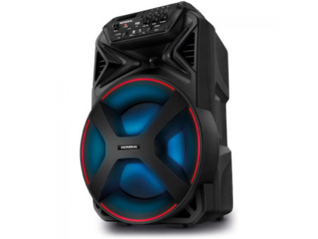 Caixa de Som Amplificada Mondial Connect Partyplus, Bluetooth, 250W, Múltiplas Conexões, Preto, CM-250