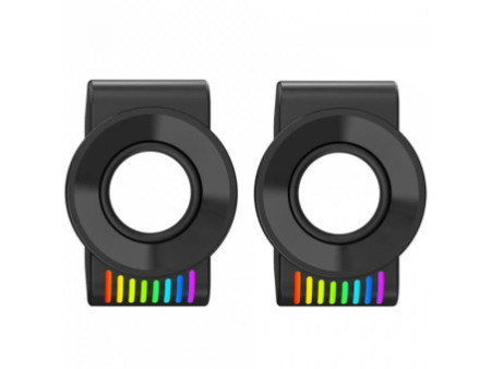 Caixa de Som Redragon Kage GS514, RGB, USB/3.5mm, Estéreo 2.0, Preto
