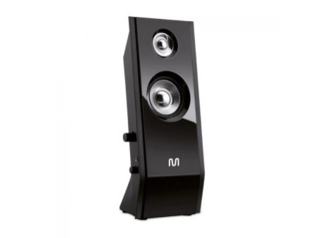 Caixa de Som Multilaser 2.0, 8W RMS, P2, Black, SP091