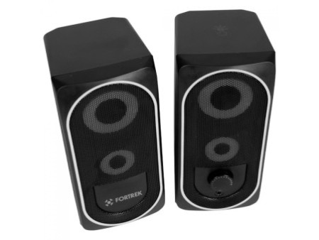 Caixa de Som Multimídia Fortrek Black Hawk, RGB, USB/3.5mm, Preto, 73403