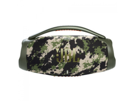 Caixa De Som JBL Boombox 3 Squad, Bluetooth, Verde, JBLBOOMBOX3SQUADBR