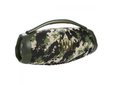 Caixa De Som JBL Boombox 3 Squad, Bluetooth, Verde, JBLBOOMBOX3SQUADBR