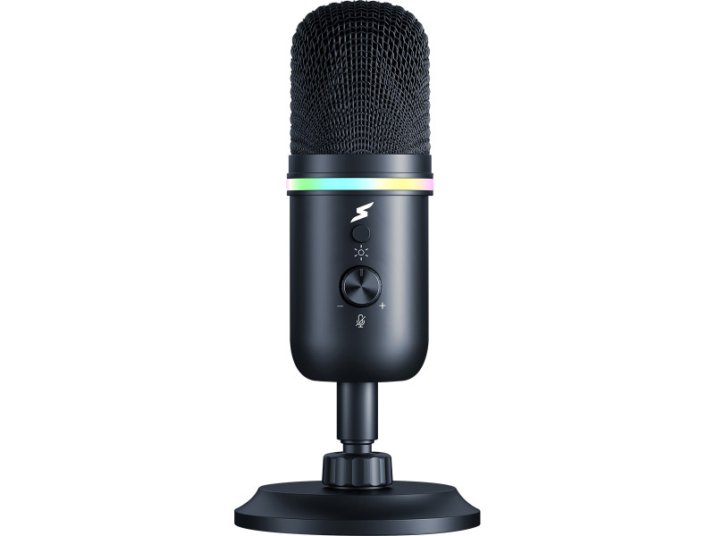 Microfone Gamer SuperFrame Voice, RGB, USB, Black, MSF-VOICE-RGB