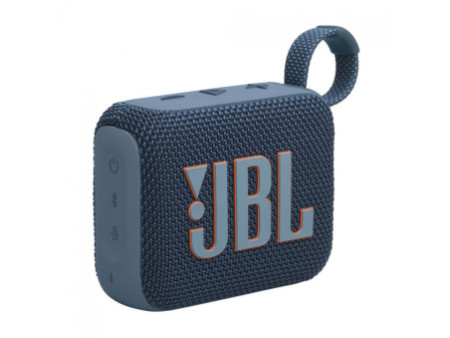 Caixa De Som JBL Go 4, Bluetooth, Azul, JBLGO4BLU