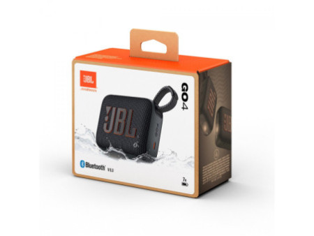 Caixa De Som JBL Go 4, Bluetooth, Preto, JBLGO4BLK