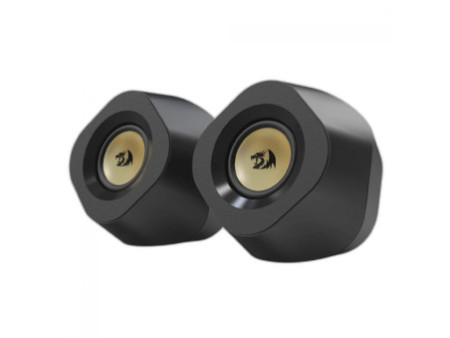 Caixa de Som Redragon Kaidas, RGB, Bluetooth/USB/3,5mm, Stereo 2.0, Black, GS590