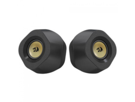 Caixa de Som Redragon Kaidas, RGB, Bluetooth/USB/3,5mm, Stereo 2.0, Black, GS590