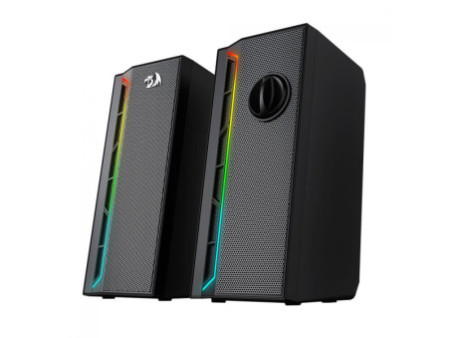 Caixa de Som Gamer Redragon Calliope GS580, RGB, Stereo 2.0, 3.5mm, Black