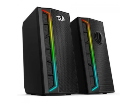 Caixa de Som Gamer Redragon Calliope GS580, RGB, Stereo 2.0, 3.5mm, Black