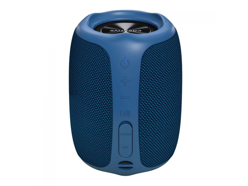 Caixa De Som Portátil Creative MUVO Play, Bluetooth/USB-C/3.5mm, Blue, 51MF8365AA001