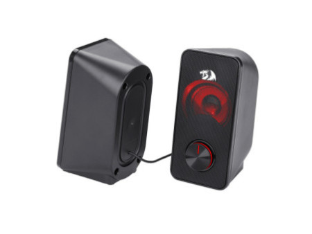 Caixa de Som Gamer Redragon Stentor 2.0, 2x5W, 3.5Mm, Estéreo, Led RED, GS500