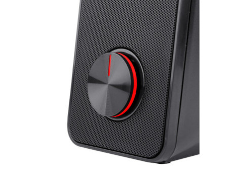 Caixa de Som Gamer Redragon Stentor 2.0, 2x5W, 3.5Mm, Estéreo, Led RED, GS500