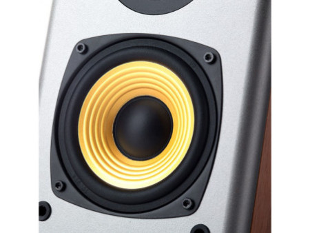 Caixa de Som Edifier R1000 T4 2.0 Madeira, 24W RMS