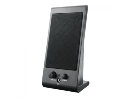 Caixa de Som Multilaser 2.0, 3W RMS, USB, P2, Cinza, SP009