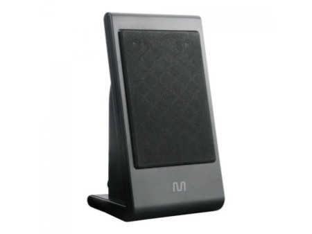 Caixa de Som Multilaser 2.0, 3W RMS, USB, P2, Cinza, SP009