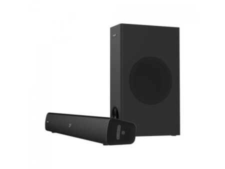 Soundbar Creative Stage V2, 2.1, USB/Bluetooth 5.0, Black, Com Controle Remoto, 51MF8375AA001