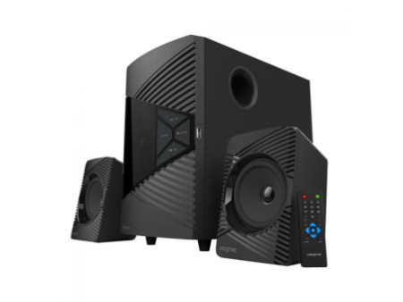 Caixa De Som Creative SBS E2500 High-Performance, Bluetooth/USB/3.5mm, Black, Com Controle Remoto, 51MF0485AA001