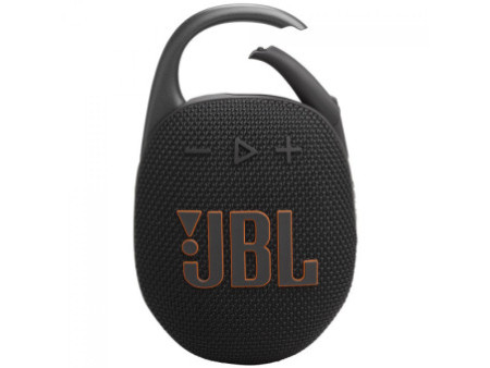 Caixa De Som JBL Clip 5, Bluetooth, Preto, JBLCLIP5BLK