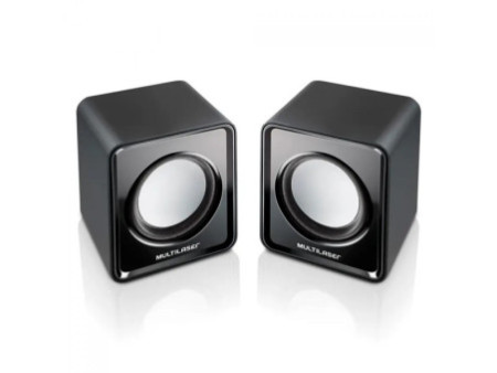 Caixa de Som Multilaser, 3W, USB, Preto, SP144