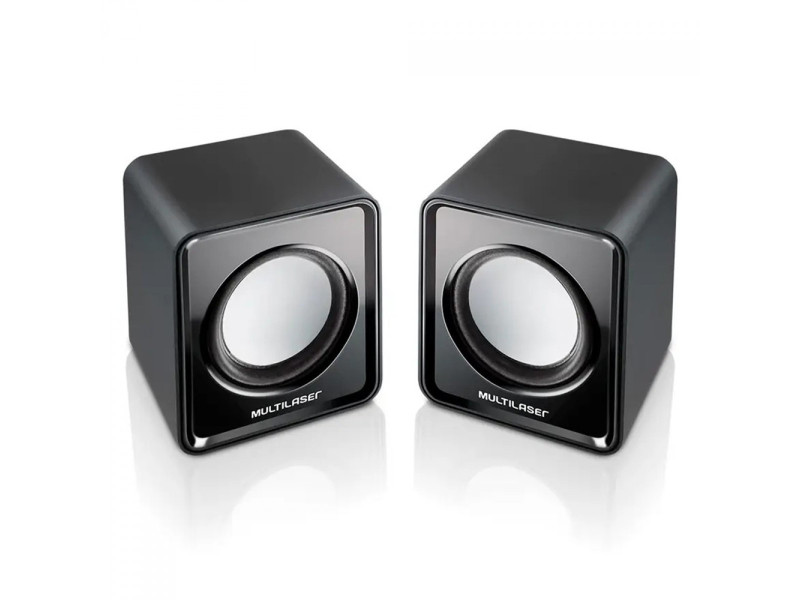 Caixa de Som Multilaser, 3W, USB, Preto, SP144
