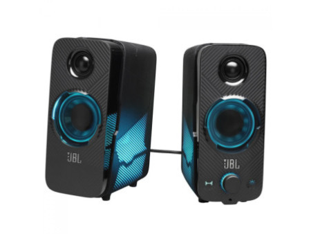 Caixa de Som JBL Quantum Duo, Som Surround Dolby Digital, Bluetooth, 20RMS, USB, P2, JBLQUANTUMDUOBLKBR