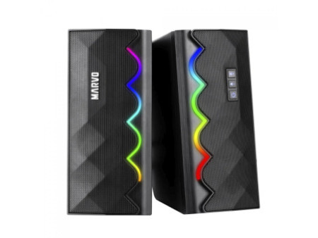 Caixa de Som Gamer Marvo SG-269, RGB, Wireless, USB, Preto, SG-269