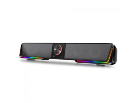 Soundbar Gamer Redragon Darknets GS570, RGB, Stereo, USB/Bluetooth, 3.5mm, Black