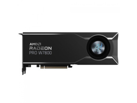 Placa De Vídeo Gigabyte AMD Radeon PRO W7800 Dual Slot AI TOP, 32GB, GDDR6, 256-bit, Preto
