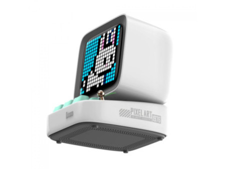 Caixa de Som Divoom Ditoo Pro, Pixel Art, Game Retro, Bluetooth, White, 90100058209