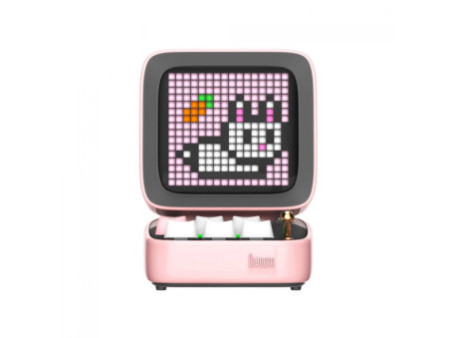 Caixa de Som Divoom Ditoo Pro, Pixel Art, Game Retro, Bluetooth, Pink, 90100058207