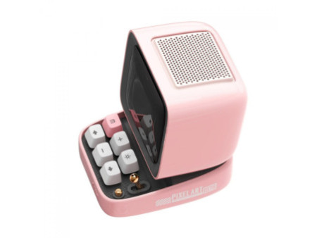 Caixa de Som Divoom Ditoo Pro, Pixel Art, Game Retro, Bluetooth, Pink, 90100058207