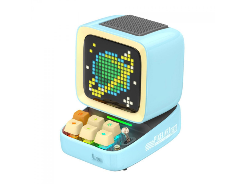 Caixa de Som Divoom Ditoo Pro, Pixel Art, Game Retro, Bluetooth, Blue, 90100058206 Caixa de Som Divoom Ditoo Pro, Pixel Art, Game Retro, Bluetooth, Blue, 90100058206