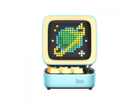 Caixa de Som Divoom Ditoo Pro, Pixel Art, Game Retro, Bluetooth, Blue, 90100058206