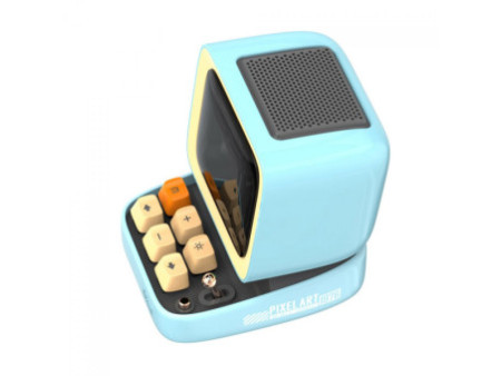 Caixa de Som Divoom Ditoo Pro, Pixel Art, Game Retro, Bluetooth, Blue, 90100058206