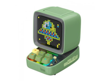Caixa de Som Divoom Ditoo Pro, Pixel Art, Game Retro, Bluetooth, Green, 90100058208