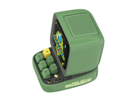 Caixa de Som Divoom Ditoo Pro, Pixel Art, Game Retro, Bluetooth, Green, 90100058208