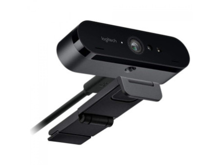 Webcam Logitech Brio 4K, Ultra HD, HDR, 90 FPS, Microfone, 960-001105